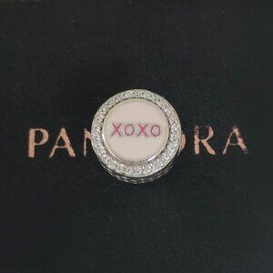Pandora Kiss Me XOXO Candy Exclusive Charm Bead Bracelet Pendant S925 Silver
